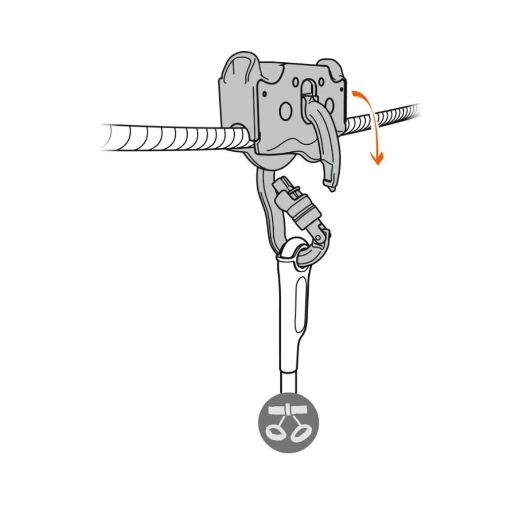 Petzl Trac Guide LT Pulley - Image 2